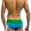Modus Vivendi Light Blue & Green Rainbow Swim Brief