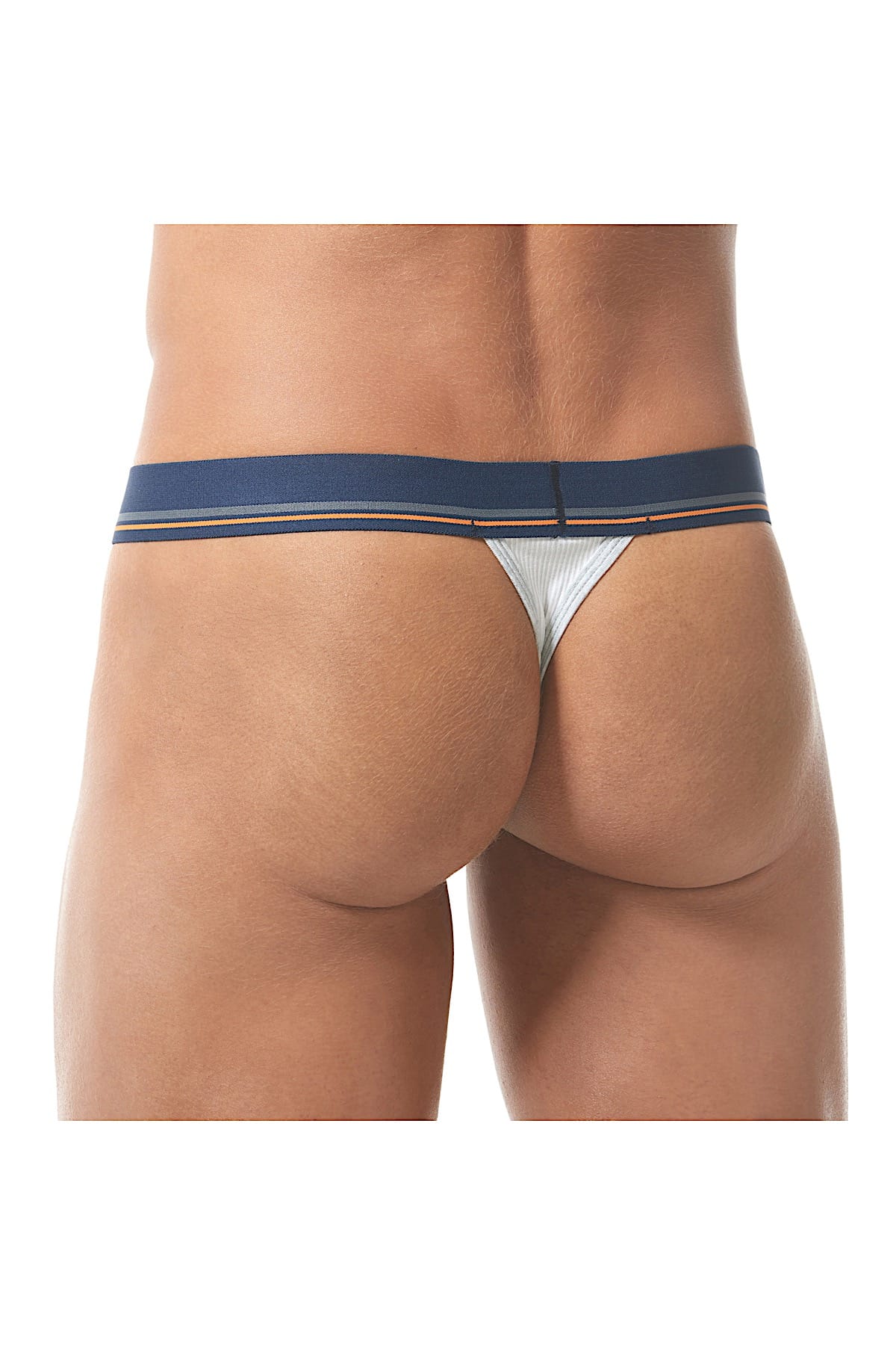 Gregg Homme White Sense Ribbed Modal Thong