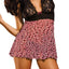 Rene Rofe Lace & Mesh Halter Babydoll & G-String Set