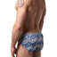 2(X)IST Blue Mosaic Sliq Micro Brief