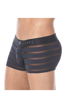 Gregg Homme Black Mesh Encore Waistband Boxer Brief thumbnail 2