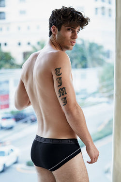 Undergear Black Shape Enhancer Brief thumbnail 2