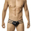 Candyman Shiny Black String Thong