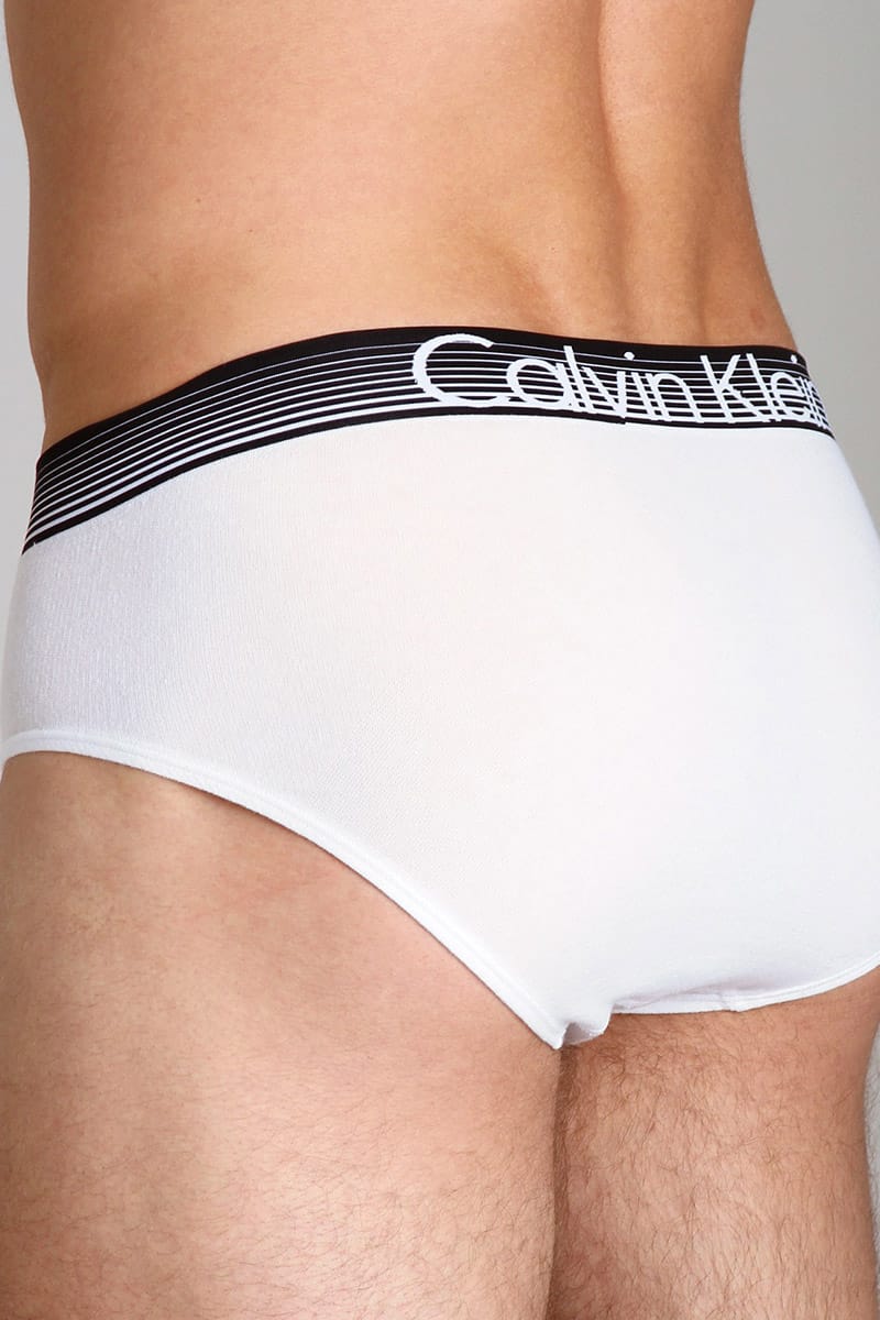 Calvin Klein White Hip Brief