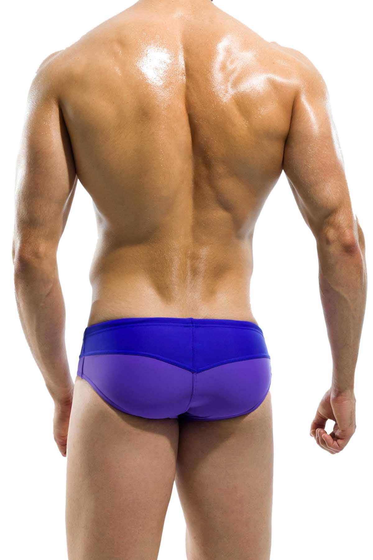 Modus Vivendi Purple & Blue Rainbow Swim Brief