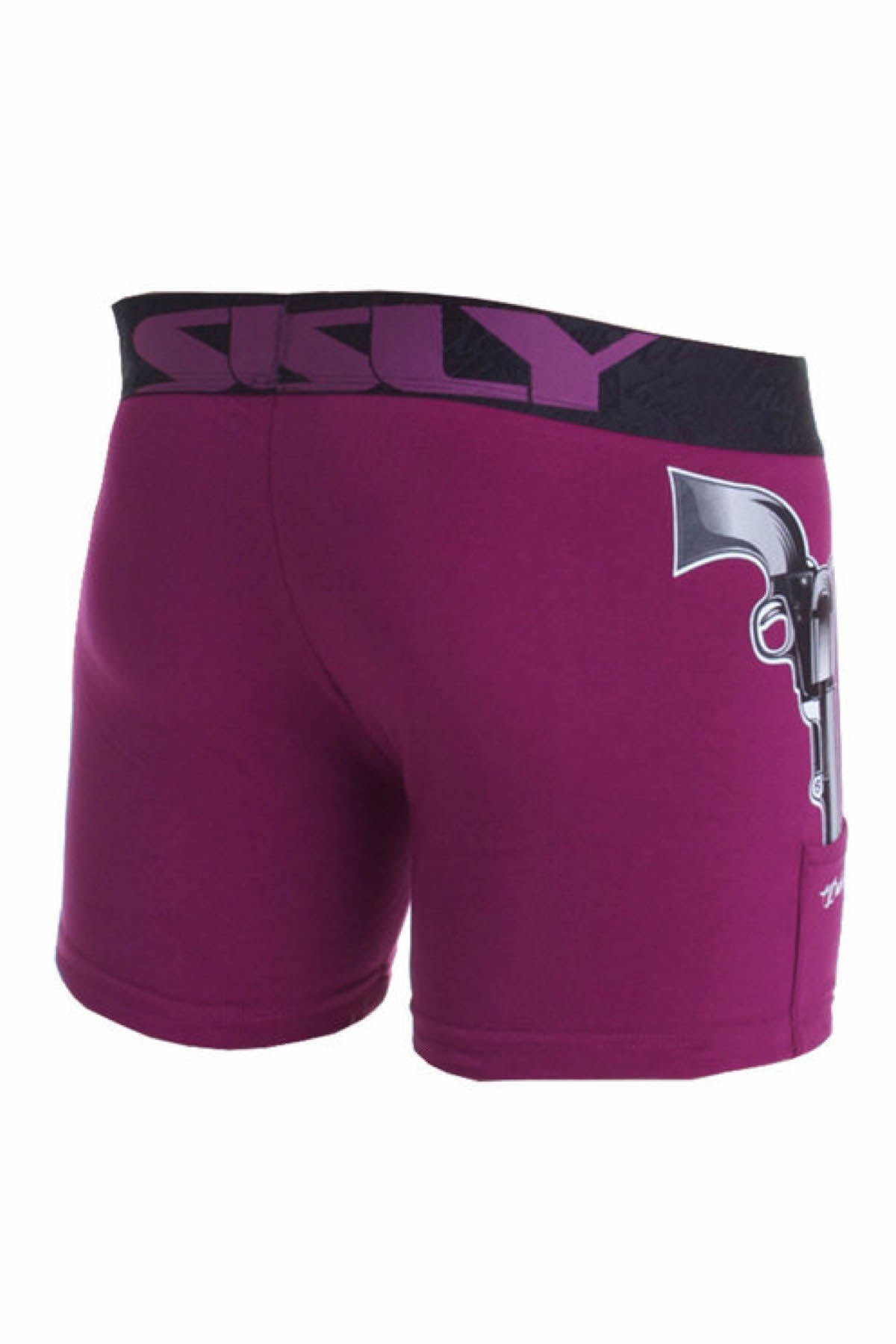 Sly Purple Thug Life Boxer Trunk