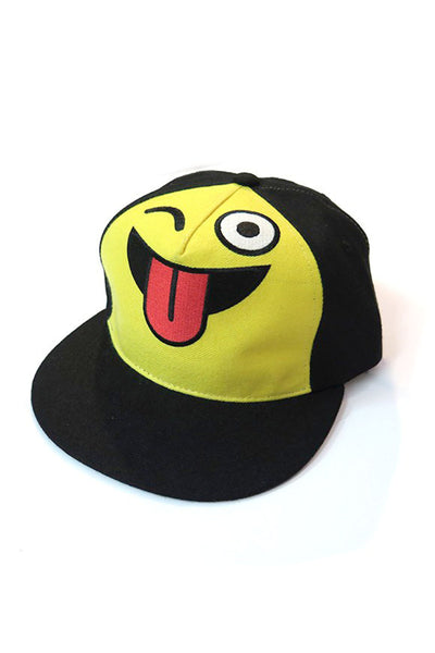Marco Marco Tongue Out Emoji Snapback