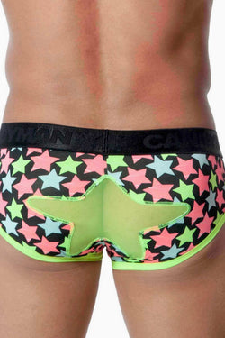 Candyman Neon Stars Printed Brief thumbnail 2