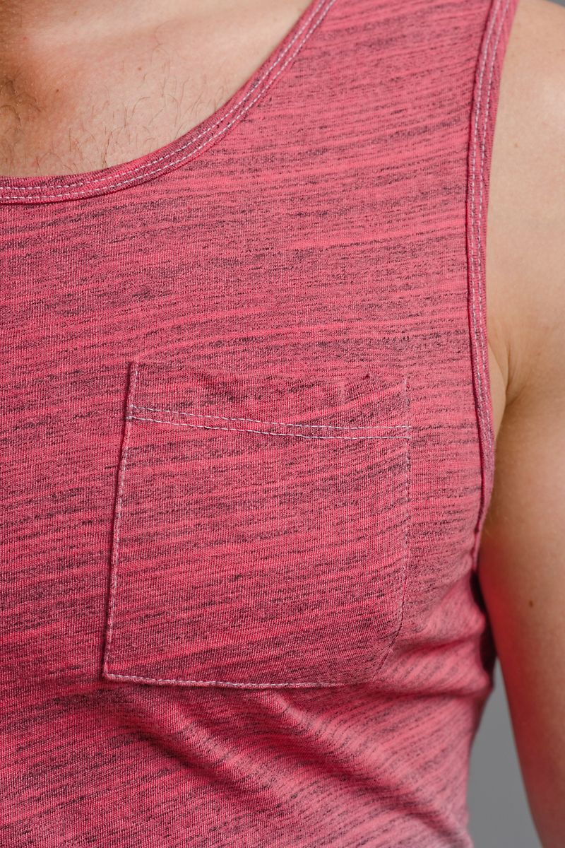 Black Hearts Brigade Salmon Ombré Tiedye Heather Tee