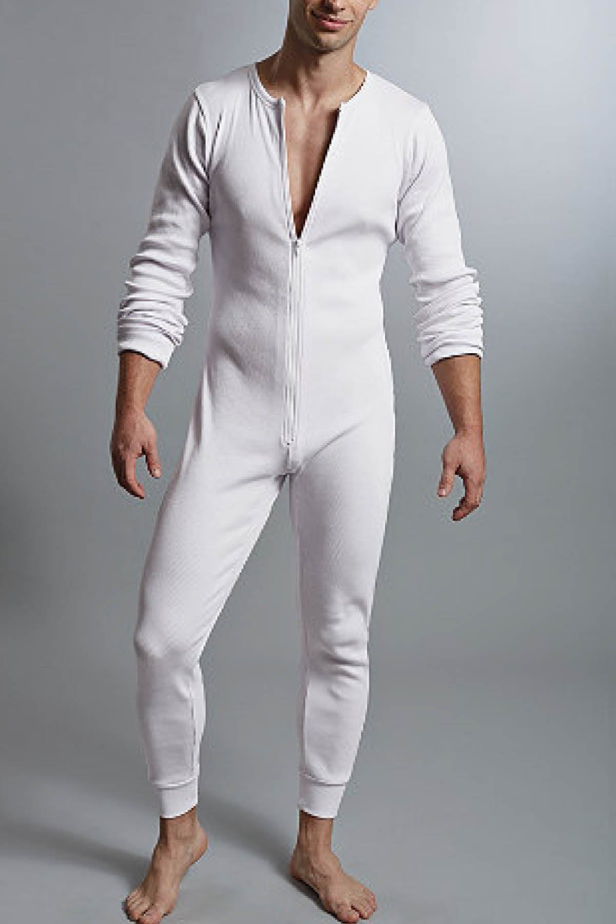Contour Prive White Union Suit