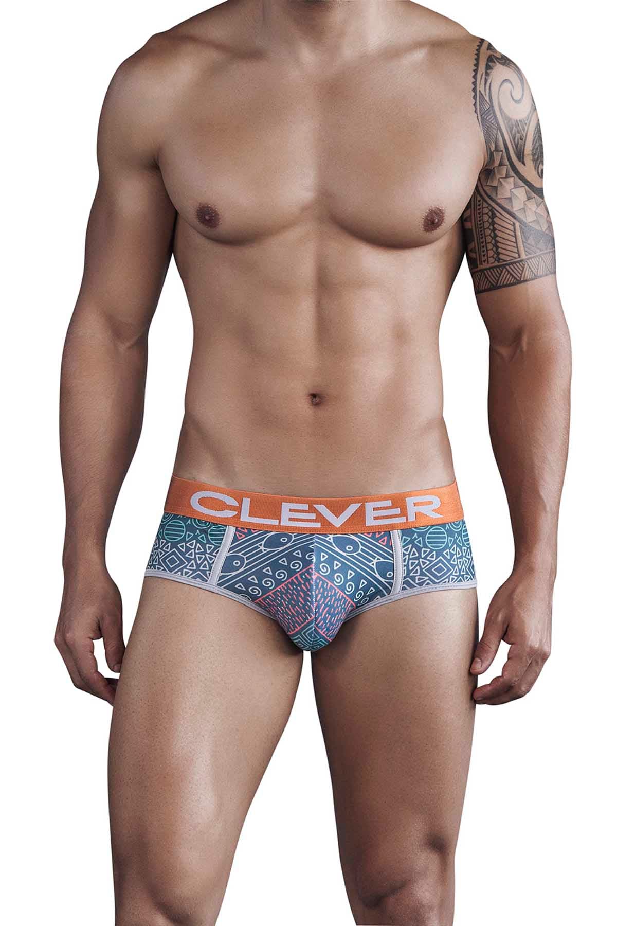 Clever Green Bantú Piping Brief