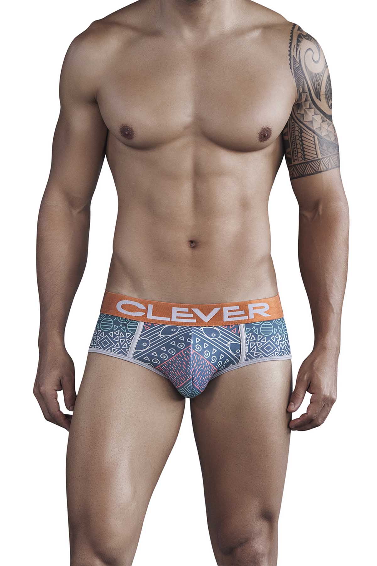 Clever Green Bantú Piping Brief