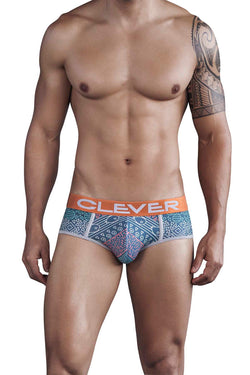 Clever Green Bantú Piping Brief thumbnail 1