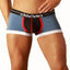 Skivvies Blue Manpower Pocket Trunk