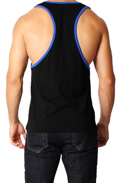 Timoteo Black & Royal Blue Freedom Tank thumbnail 4