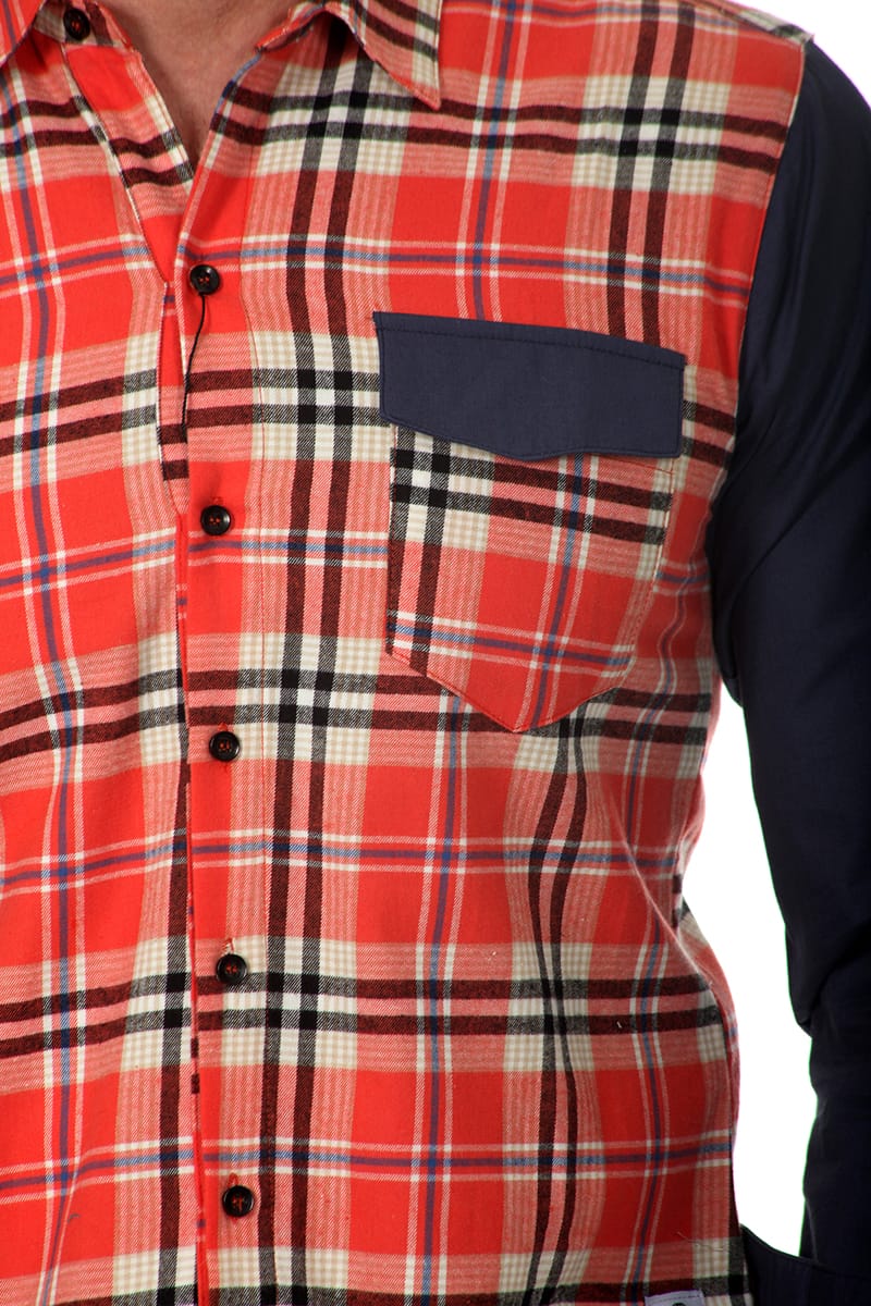Something Strong Salmon Something Wild Button-Up