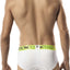 Xtremen White Microfiber Jacquard Brief