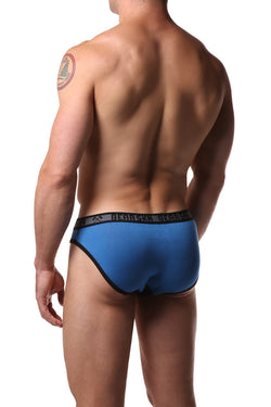 Bear Skn Blue Standard Issue Bamboo Brief thumbnail 3