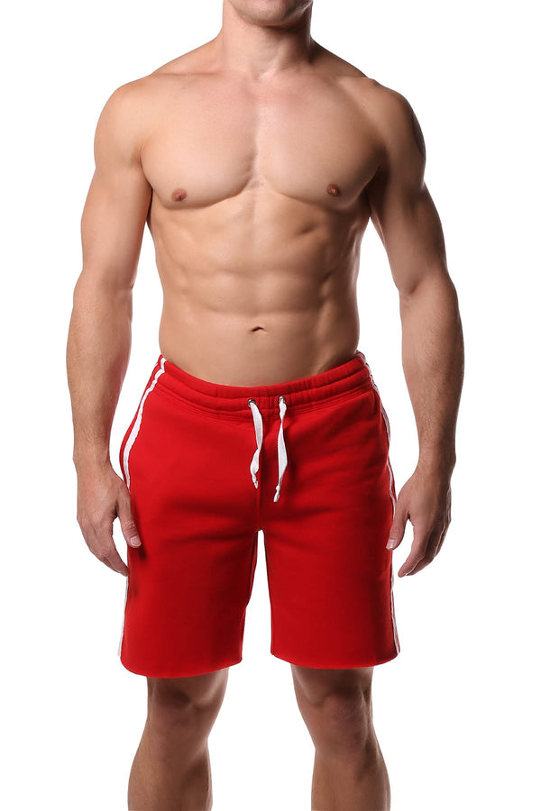 Jack Adams Red Raw Gym Short