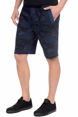 2(X)IST Blue-Camo French Terry Short thumbnail 2