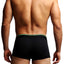 2-Pack Papi Black & Green Stripes Stretch Brazilian Trunks