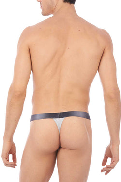 Gregg Homme Light Grey Heat Mesh Thong thumbnail 4