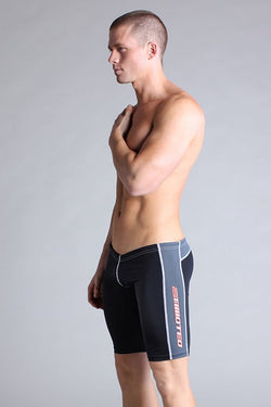 Timoteo Black Workout Legging Short thumbnail 2