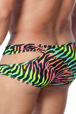 Candyman Neon Zebra Cut-Out Brief thumbnail 2