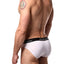 Activeman White Cotton Brief