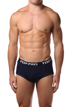 Top Pro Navy Brief 2-Pack thumbnail 1