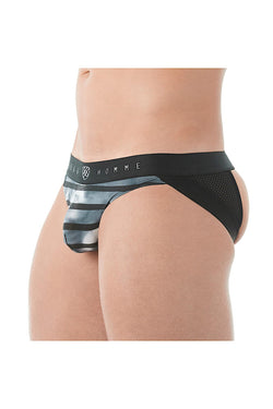 Gregg Homme Wanted Mesh Stripe Jock thumbnail 2