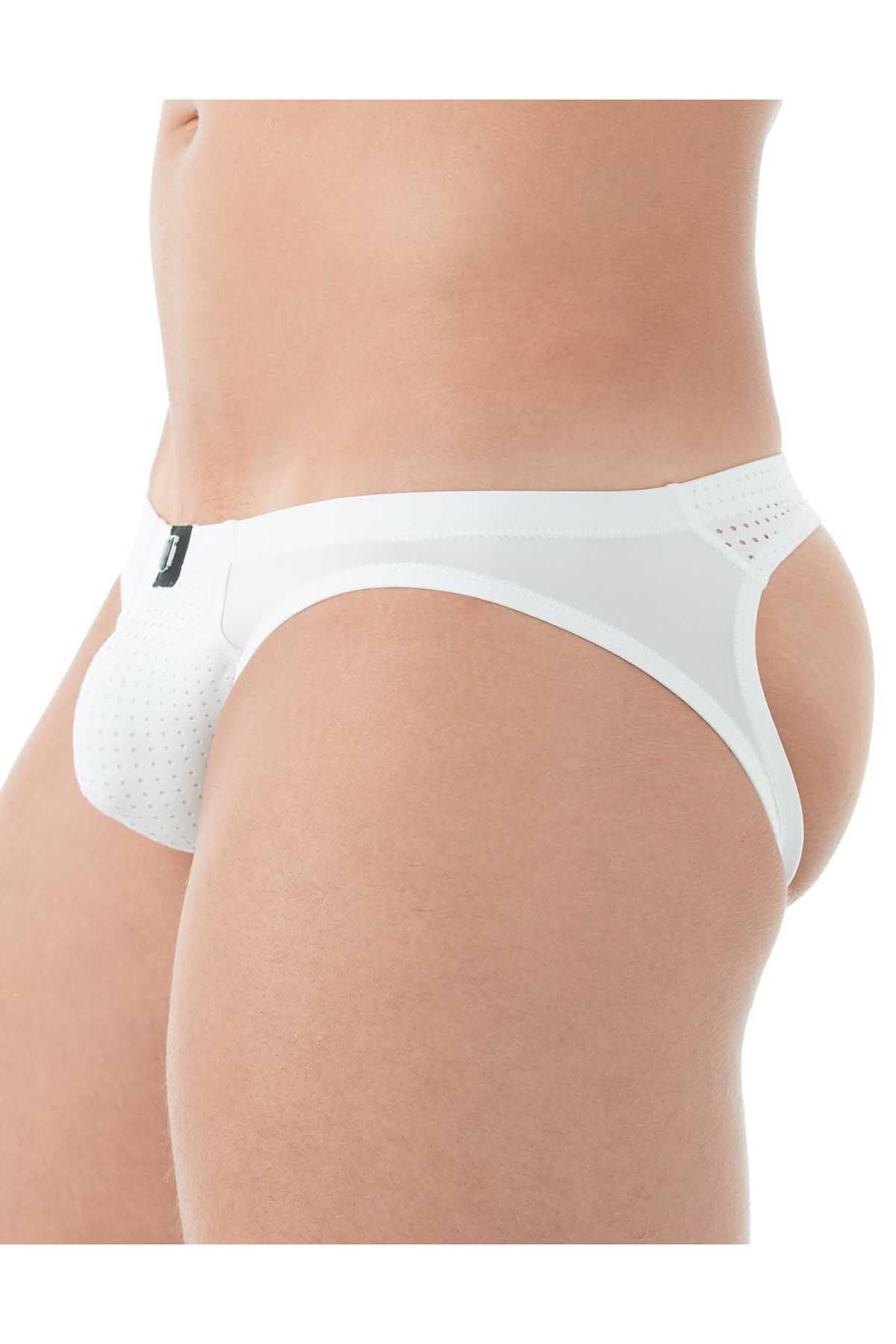Gregg Homme White Drive Italian Mesh Jock