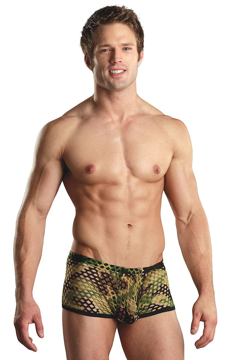 Male Power Camo Net Mini-Trunk