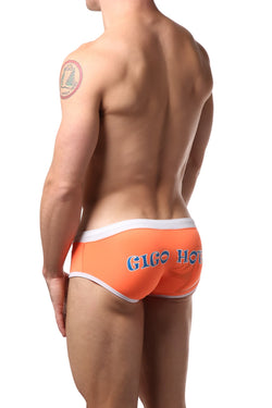 Gigo Orange Hot Swim Brief thumbnail 2