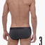 2(X)IST Red/Black/Charcoal Essential No-Show Brief