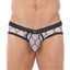 Gregg Homme White Wired Mesh C-Ring Brief