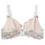 Catherine Malandrino White Corded Lace Demi Bra