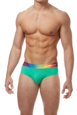Papi Green Rainbow Brazilian Brief thumbnail 1