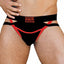 Jack Adams Black & Red Ranger Fly X Jockstrap