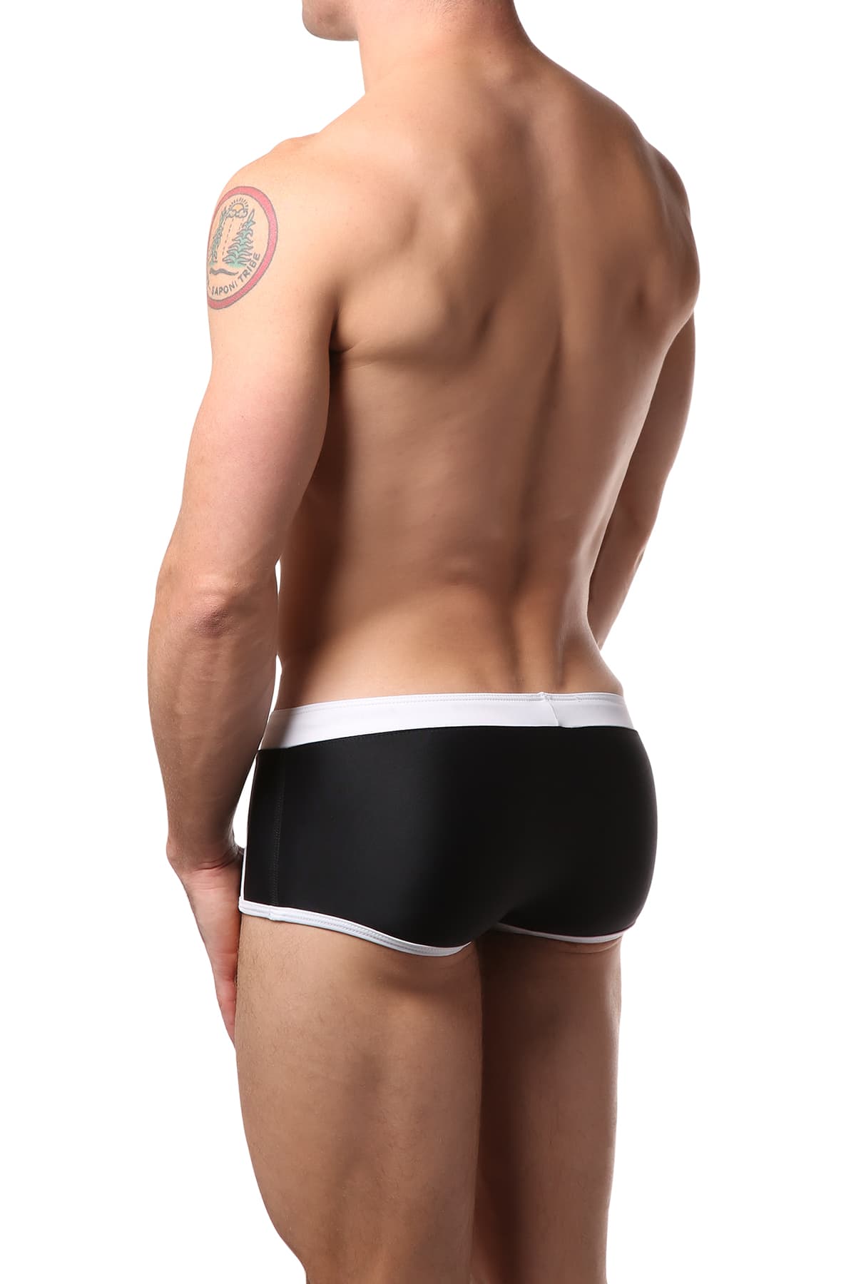 Gigo Black & White Active Swim Boxer