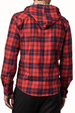 Zutoq Red Zeedat Zipper Jacket thumbnail 2