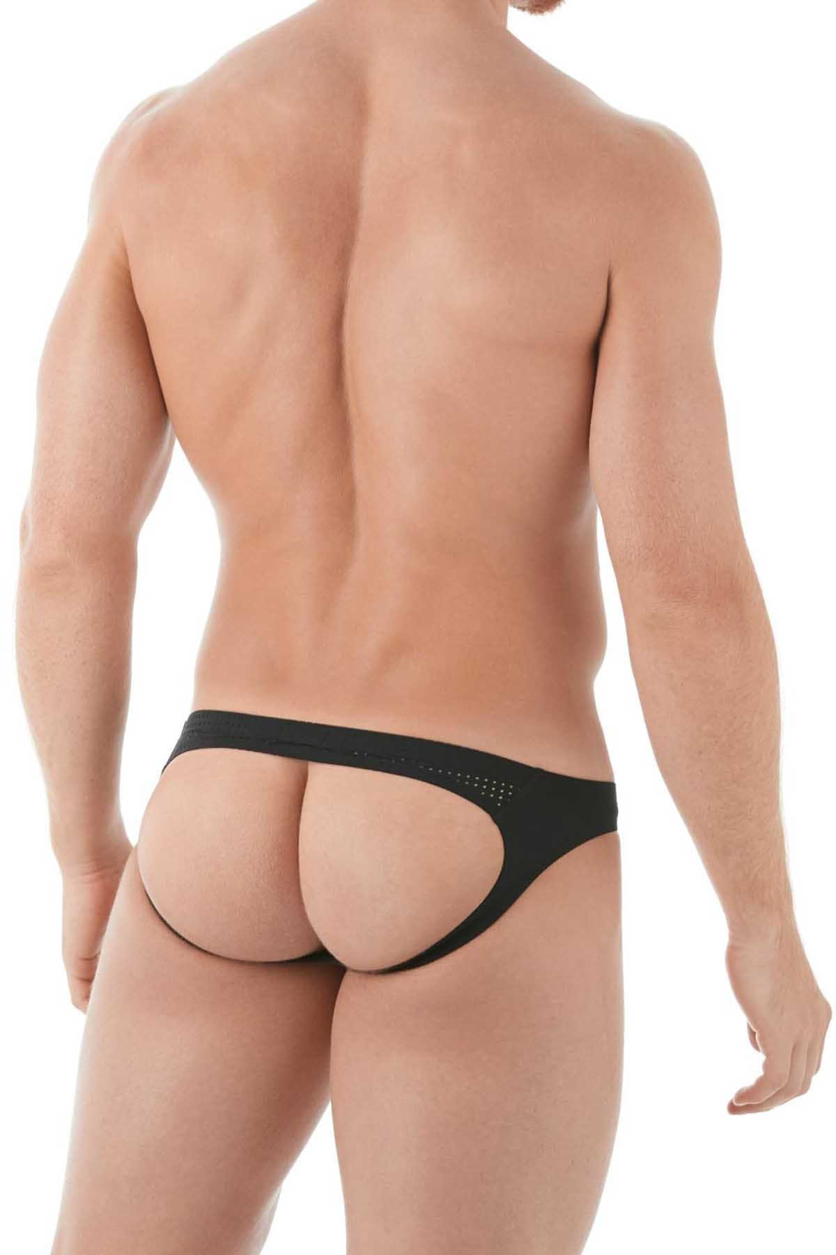Gregg Homme Black Drive Italian Mesh Jock