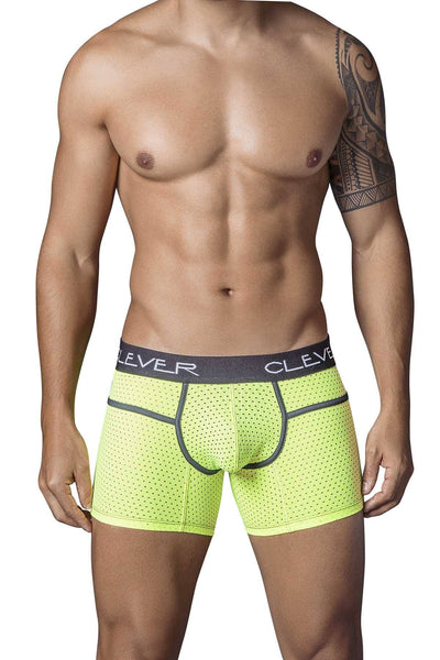 Clever Neon-Yellow Revolution Boxer Brief