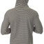 00 Nothing Black Stripe Blue Panther Hooded Shirt