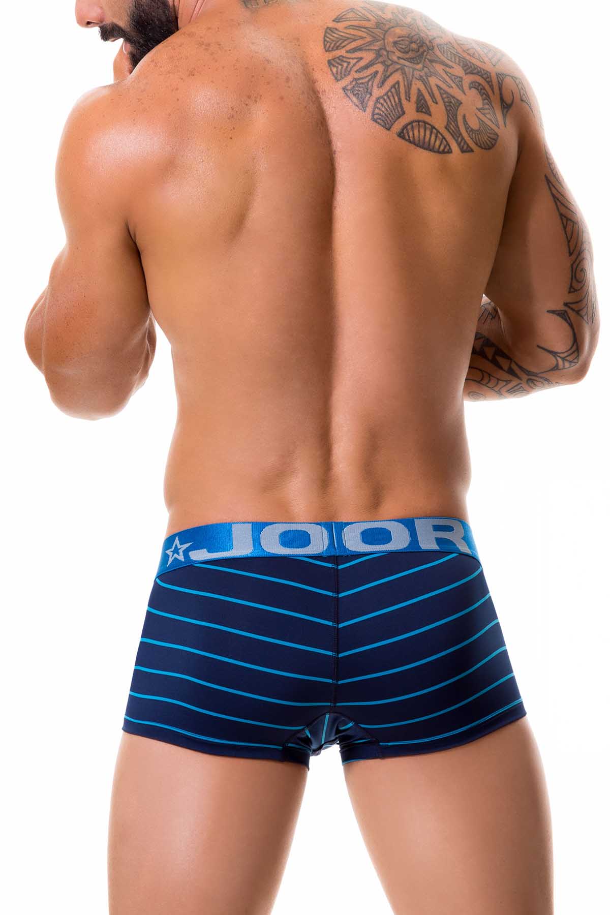 Jor Navy/Royal-Blue Milan Boxer Trunk
