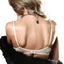 Baci Cream Satin and Lace Bra