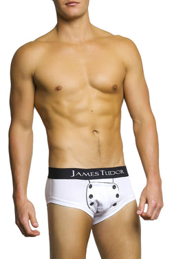 James Tudor 2-Pack Black & White Military Fall Brief thumbnail 3
