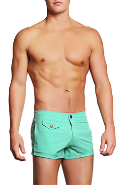 PoolBoy Teal Shorty Short thumbnail 2