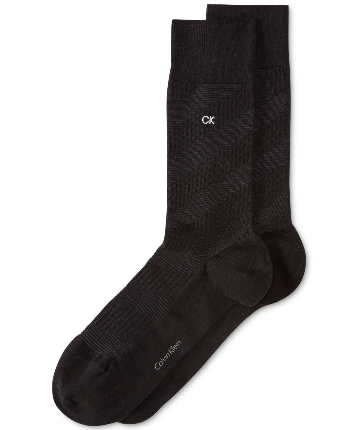 Calvin Klein Diagonal Textured Crew Socks 1 Pair