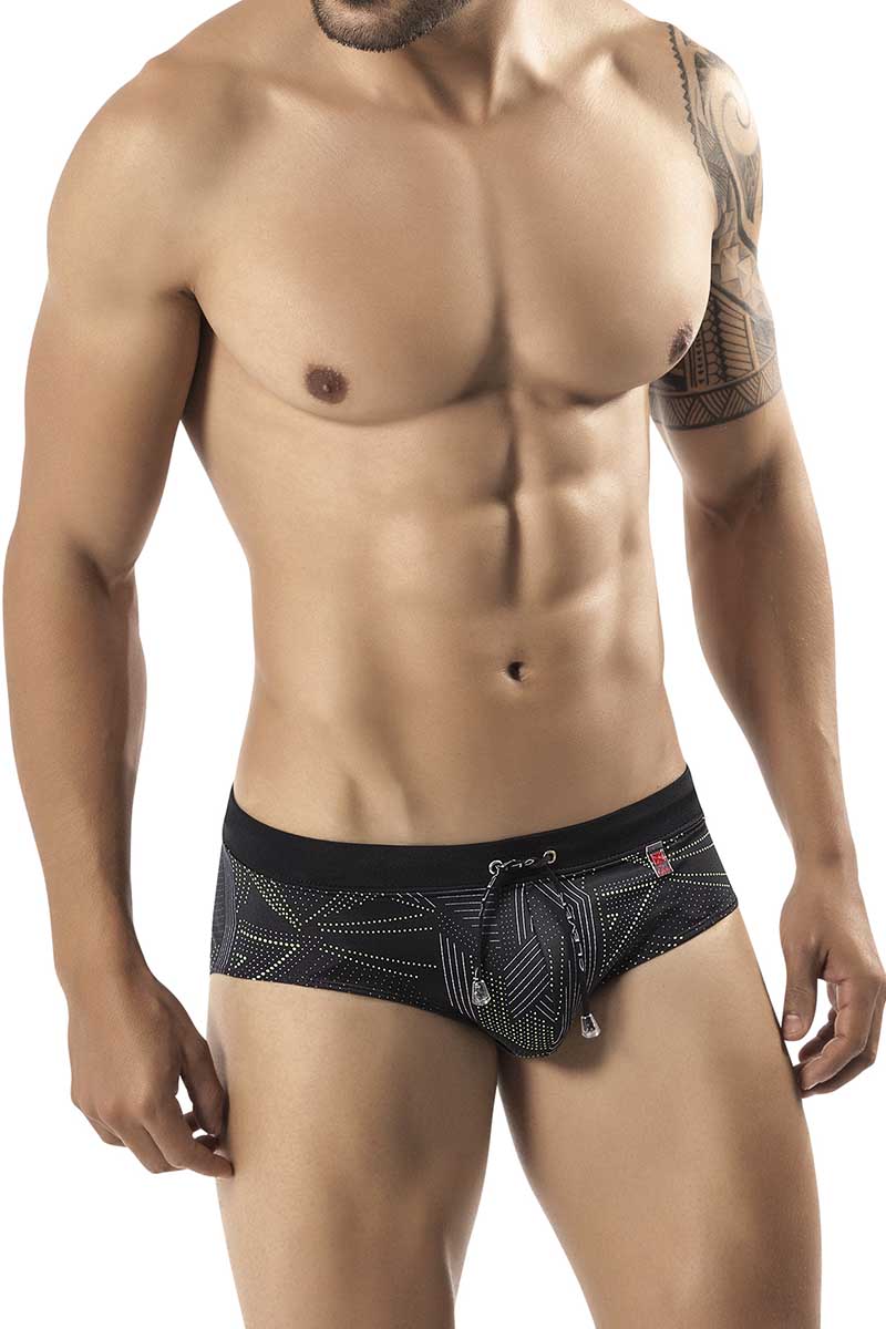 Clever Black Tulum Swim Brief